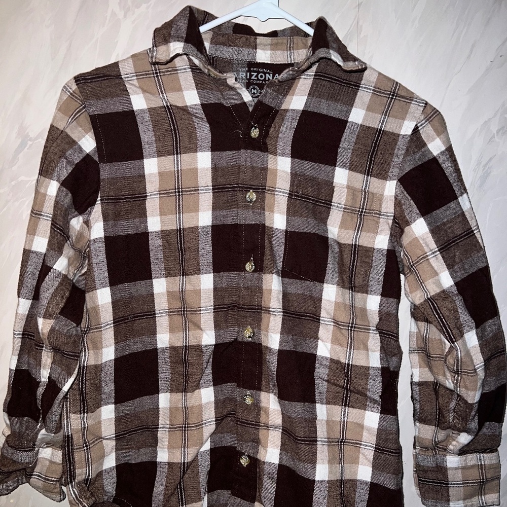 Plaid Button down